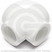 Крестовина PP-R переходная белая Дн 25-20 Pro Aqua