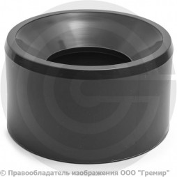 Кольцо редукционное ПВХ клеевое серое Дн 160-110 Ру-16 Aquaviva