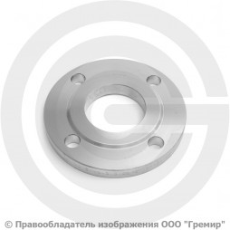 Фланец плоский нержавеющий 12х18н10т 1-50-6 ГОСТ 12820-80, Ру-6, Ду-50