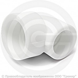 Угольник PP-R переходной белый внутренняя пайка Дн 32-25 90гр RTP (РосТурПласт)