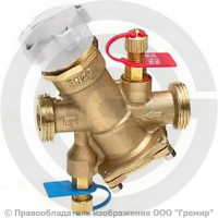 Клапан балансировочный автоматический латунный Ду-20 Ру-16 Kvs=1.12м3/ч без ниппелей AQT-R Ридан Клапан балансировочный автоматический латунный Ду-20 Ру-16 Kvs=1.12м3/ч без ниппелей AQT-R Ридан