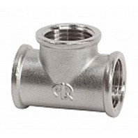 Тройник латунный ВР (ВН) Ду-15 (1/2") никель SantechSystems