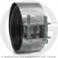 Хомут стальной оцинкованный SML Ду-250 CV Китай