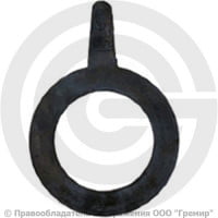 Прокладка фланцевая резиновая ТМКЩ Ду-400 Ру-10 (495х421х4) 4 мм с ушком исп.А ГОСТ 15180-86 Прокладка фланцевая резиновая ТМКЩ Ду-400 Ру-10 (495х421х4) 4 мм с ушком исп.А ГОСТ 15180-86