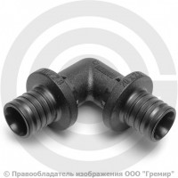 Угольник PPSU для PE-X труб Дн 25 90гр RAUTITAN PX Rehau Угольник PPSU для PE-X труб Дн 25 90гр RAUTITAN PX Rehau