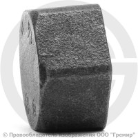 Заглушка чугунная ВР (ВН) Ду 32 (1 1/4")