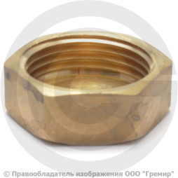 Заглушка латунная ВР (ВН) Ду-40 (1 1/2") STOUT