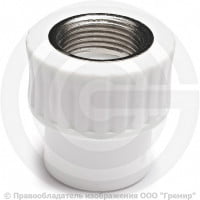 Муфта PP-R комбинированная белая ВР (ВН) Дн 25-1/2" RTP (РосТурПласт) Муфта PP-R комбинированная белая ВР (ВН) Дн 25-1/2" RTP (РосТурПласт)