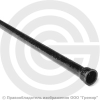 Труба чугунная канализационная Ду-50 безнапорная L=1м ГОСТ 6942-98 Завод Универсал Труба чугунная канализационная Ду-50 безнапорная L=1м ГОСТ 6942-98 Завод Универсал