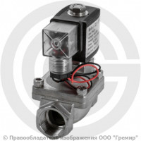 Клапан электромагнитный нержавеющий обратного действия закрытый Ду-40 (1 1/2") Ру-16 ВР (ВН) 110AC NK-SLP-40B-110VAC Клапан электромагнитный нержавеющий обратного действия закрытый Ду-40 (1 1/2") Ру-16 ВР (ВН) 110AC NK-SLP-40B-110VAC