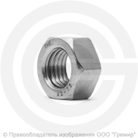 Гайка нержавеющая A2 М12 DIN 934 Гайка нержавеющая A2 М12 DIN 934