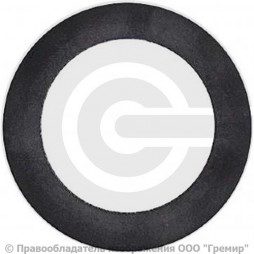 Прокладка фланцевая резиновая МБС А-350-16 Ду-350 Ру-16 ГОСТ 15180-86