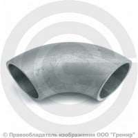 Отвод 108х3,5 (Ду-100) оцинкованный 90 градусов Отвод 108х3,5 (Ду-100) оцинкованный 90 градусов