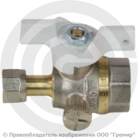 Кран трехходовой для манометра Ду-15 Ру-40 ВР-Накидная гайка G1/2"-G1/2" Aquasfera 1124 Кран трехходовой для манометра Ду-15 Ру-40 ВР-Накидная гайка G1/2"-G1/2" Aquasfera 1124