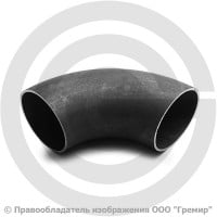 Отвод П90 114х5 (Ду-100) стальной (Ст.20) 90 градусов ГОСТ 17375 Отвод П90 114х5 (Ду-100) стальной (Ст.20) 90 градусов ГОСТ 17375