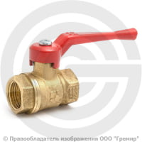 Кран латунный Ду-15 (1/2") Ру-40 ВР (ВН) муфтовый полнопроходной рычаг БАЗ 11б27п1 А30 Кран латунный Ду-15 (1/2") Ру-40 ВР (ВН) муфтовый полнопроходной рычаг БАЗ 11б27п1 А30