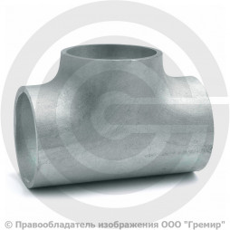 Тройник 89х6 (Ду-80) оцинкованный равнопроходной ГОСТ 17376