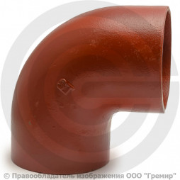 Отвод чугунный безраструбный SML Ду 150 88гр Китай