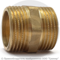 Ниппель латунный НР (НАР) Ду-15 (1/2") LD