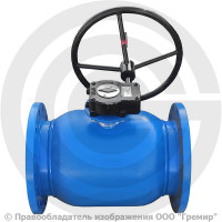 Кран стальной фланцевый ISO с редуктором Ду-250 Ру-16 L=530мм PR КШ.Р.Ф.З. Кран стальной фланцевый ISO с редуктором Ду-250 Ру-16 L=530мм PR КШ.Р.Ф.З.