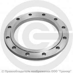 Фланец плоский 09Г2С 1-300-6 ГОСТ 12820-80, Ру-6, Ду-300
