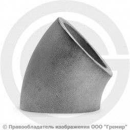 Отвод 57х5 (Ду-50) 12х18н10т 30 градусов ГОСТ 17375