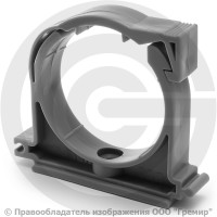 Хомут крепежный пластиковый Дн 50 с защелкой б/к VALFEX Хомут крепежный пластиковый Дн 50 с защелкой б/к VALFEX