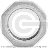 Контргайка чугунная оцинкованная ВР (ВН) Ду 40 (1 1/2") Контргайка чугунная оцинкованная ВР (ВН) Ду 40 (1 1/2")