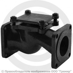 Клапан обратный подъемный чугунный фланцевый Ду-32 Ру-25 (Т<225°С) 16кч9п Луидор