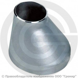 Переход 108х6-76х5 (Ду 100-65) 12х18н10т эксцентрический ГОСТ 17378