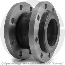 Компенсатор резиновый фланцевый (гибкая вставка) Ду-100 Ру-16 EPDM ABRA EJF