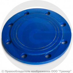 Заглушка фланцевая ЗФ Ду-80 эпокси ГОСТ ISO 2531-2012