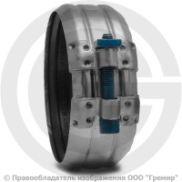 Хомут стальной оцинкованный SML Ду-100 Rapid Normaconnect