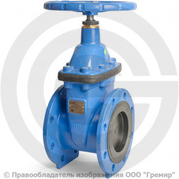 Задвижка чугунная фланцевая Ду-150 Ру-10/16 (Т<110°С) VOC4241C Tecofi