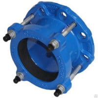 Муфта чугунная соединительная фланцевая ПФРК ВЧШГ Ду-400