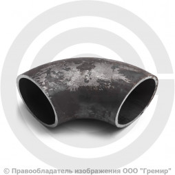 Отвод 57х2,8 (Ду-50) стальной (Ст.20) 90 градусов шовный