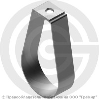 Хомут спринклерный стальной Ду-40 (Дн 48-53) (1 1/2") без комплекта Хомут спринклерный стальной Ду-40 (Дн 48-53) (1 1/2") без комплекта