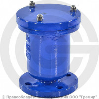 Вантуз автоматический однокамерный чугунный фланцевый Ду-150 Ру-10/16 Benarmo В6 Вантуз автоматический однокамерный чугунный фланцевый Ду-150 Ру-10/16 Benarmo В6