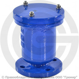 Вантуз автоматический однокамерный чугунный фланцевый Ду-50 Ру-10/16 Benarmo