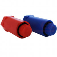 Заглушка PP-R удлиненная синяя/красная 1/2" 2 шт VALFEX Заглушка PP-R удлиненная синяя/красная 1/2" 2 шт VALFEX
