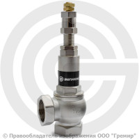 Клапан предохранительный пружинный латунный Ду 40-40 ВР (ВН) Рн=1...16бар Benarmo