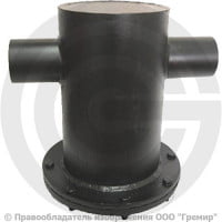 Грязевик абонентский вертикальный стальной под приварку Ду-80 Ру-16 Мифрил Грязевик абонентский вертикальный стальной под приварку Ду-80 Ру-16 Мифрил