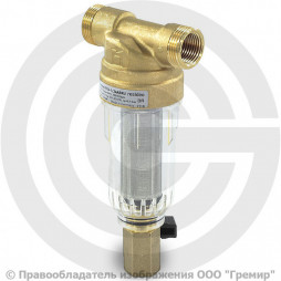 Фильтр сетчатый Т-образный латунный Ду-25 (1") Ру-16 НР (НАР) (Т<40°С) Honeywell FF06-1"AABRU