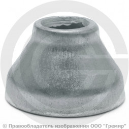 Переход 45х2,5-25х1,6 (Ду 40-20) оцинкованный концентрический ГОСТ 17378 КАЗ