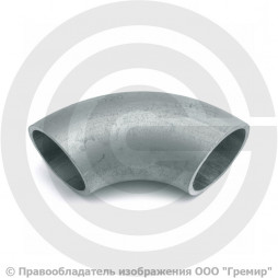 Отвод 57х4 (Ду-50) оцинкованный 90 градусов ГОСТ 17375