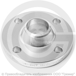 Фланец воротниковый нержавеющий 40-16-11-1-B-10х17н13м2т-IV ГОСТ 33259-15