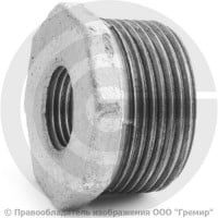 Футорка чугунная оцинкованная НР-ВР (НАР-ВН) Ду 25-20 (1"-3/4") Fittex PLUS Футорка чугунная оцинкованная НР-ВР (НАР-ВН) Ду 25-20 (1"-3/4") Fittex PLUS