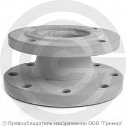 Переход фланцевый ХФ стальной Ду 250-200