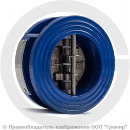 Клапан обратный двухстворчатый чугунный межфланцевый Ду-40 Ру-16 (Т<120°С) ств чугун Benarmo