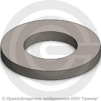 Шайба нержавеющая D-34 DIN 125 Шайба нержавеющая D-34 DIN 125